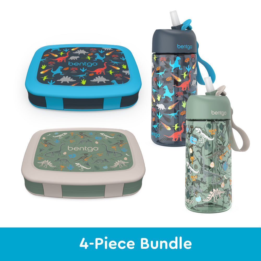 bentgo-kids-prints-lunch-boxes-and-water-bottles-b0 bentgo-lunch-box-bottle-bundle-dinsoaur-fossils-1.jpg